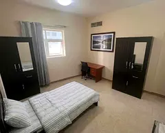 Master Room with private washroom for rent in Al Khan , Sharjah.