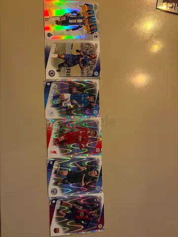 Topps Chrome UEFA Champions League Soccer Cards Collection
