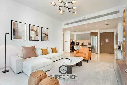 Beachfront One Bedroom with Harbour and Ain Dubai View - Available on 8th July