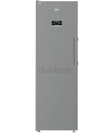 Beko Upright Freezer - Single Door, Silver