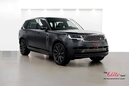 2024 RANGEROVER SV LWB P615 / REAR ENTERTAINMENT / MERIDIAN  / DEALER WARRANTY AND SERVICE CONTRACT