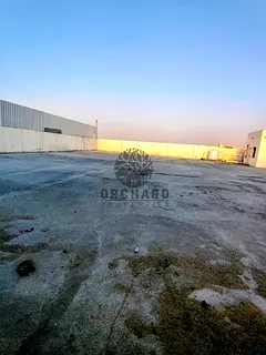 Open yard 10000 sqft fully concrete and 20kw electricity rent 150k