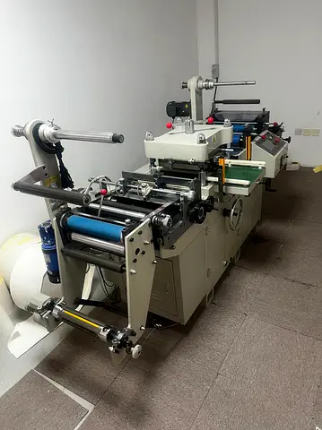 FOR SALE: Die Cutting Machine + Automatic Rewinder