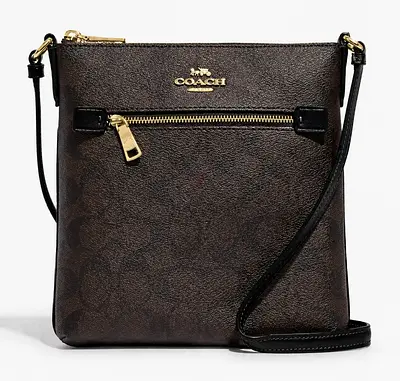 Authentic Coach Rowan File bag.