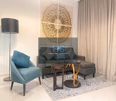 Ready unit 1BR | Fully Furnished | Balcony with community view
