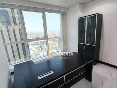 Furnished Office | Burj Khalifa View | All Utilities Included