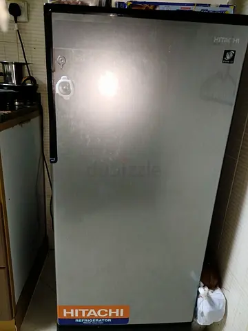 Compact Hitachi Single-Door Refrigerator - Good Working Condition