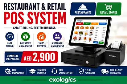 Professional POS Billing System for Salons Spas cashier setup with software
