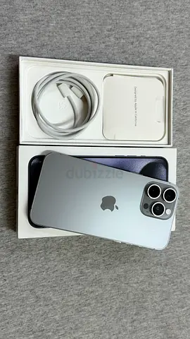 Iphone 15 promax 256gb natural titanium