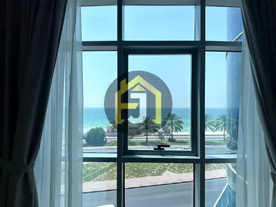 غرفة وصالة للايجار الشهري اطلالة بحر