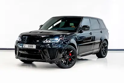 🔥 2022 Range Rover Sport SVR – Black/Brown