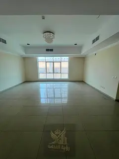 The most beautiful and spacious two-bedroom apartment in Al Taawun. Very large areas. Balcony. Built