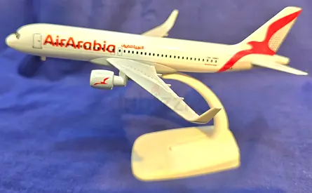 BRAND NEW AIR ARABIA MODEL AIRCRAFT 20 CMS BIG WITH ORIGINAL BOX PACKING  FOR SALE