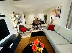 Luxury fully furnished 1bhk // gated community modern Life style with gym pool and cover parking jus