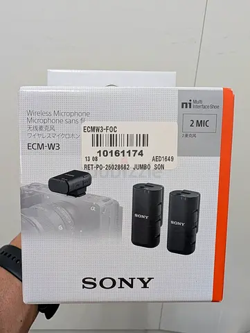 Sony ECM-W3 Wireless Microphone