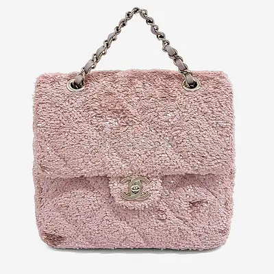 Chanel Pink Sequins backpack