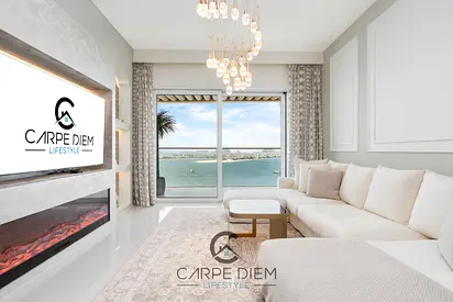 New Seaside Luxury Unit w/ Palm Jumeirah Views - All Utilities Included