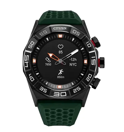 Citizen CZ Smart Hybrid JX1005-00E – Mens Hybrid Smartwatch (Green Strap)