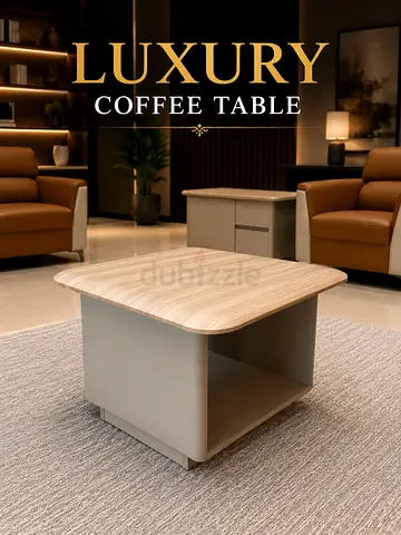 Luxury Coffee Table – Modern Office Coffee Table 60 x 60 cm