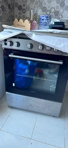 Used Daewoo 60cm x 60cm Freestanding Gas Cooker with Oven - Good Working Condition