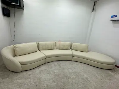 As perfect condition cratebarrel corner sofa