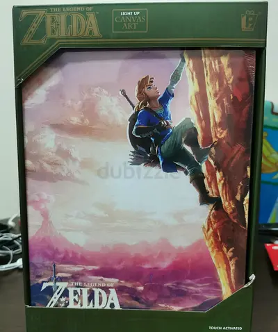 The Legend of Zelda Light-Up Canvas Art (Sealed)