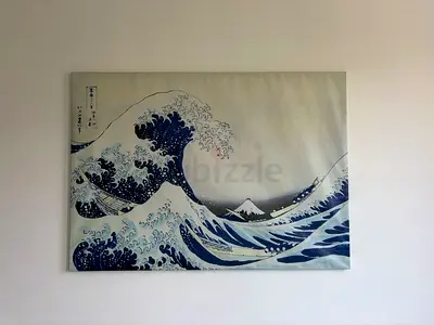 Wave canvas - large