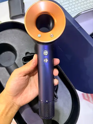 Dyson Supersonic Hair Driyer HD15 Prussian Blue Rich Copper UAE plug pin with case