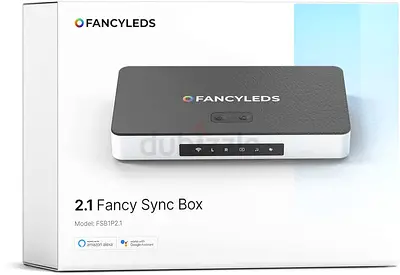 Fancyleds HDMI 2.1 Fancy Sync Box Streaming Media Player Syncing Device; 4K 120Hz, HDR, Movies Suppo