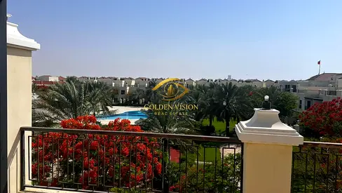Fully Furnished 3-Bedroom + Maid Townhouse | Pool & Garden Views | Bayti, Al Hamra Village
