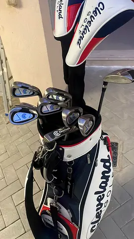 Cleveland Golf Men’s Complete 12-piece Package Set in Cart Bag