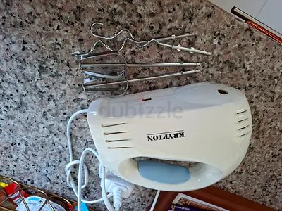 Krypton Hand Mixer with Beaters — Good Working Condition