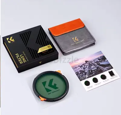 K  F camera filter sealed box