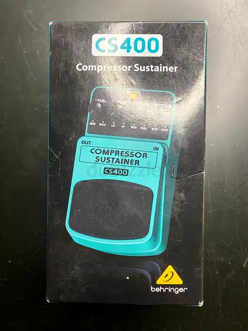 Behringer CS400 Compressor Sustainer (boxed) - Guitar Effects Pedal