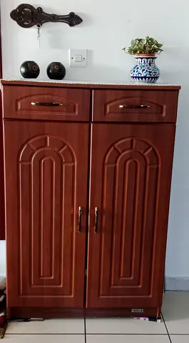 Wooden Shoe Cabinet / Storage Cupboard in Good Condition