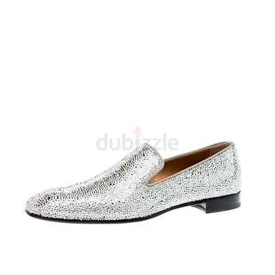 Christian Louboutin Swarovski Dandelion Strass Loafers Size 42