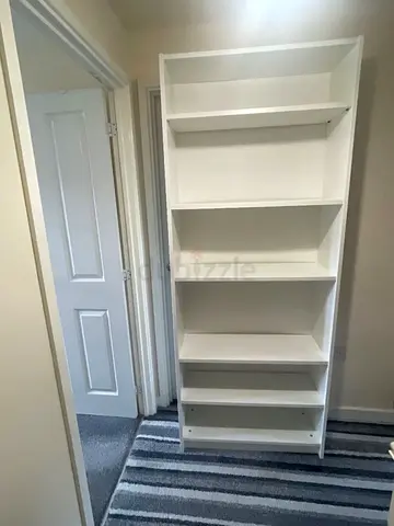 IKEA BILLY White Tall Open Bookcase / Shelving Unit - Good Condition