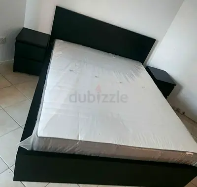 Ikea Queen Size bed with mattress available in perfect condition