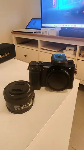 Sony Alpha a6000 mirrorless camera body with lens kit - good condition