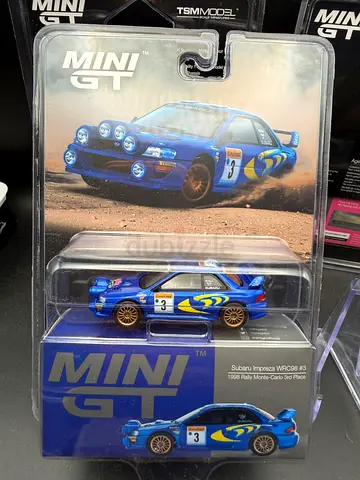 MINI GT Subaru Impreza WRC98 #3 – Colin McRae / Nicky Grist