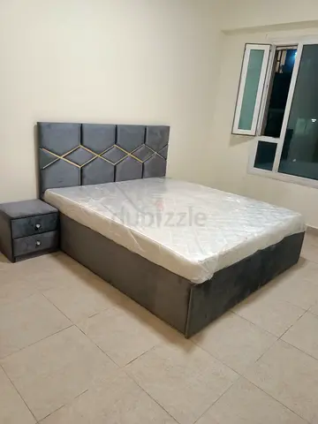 King size bed with matters brand new available