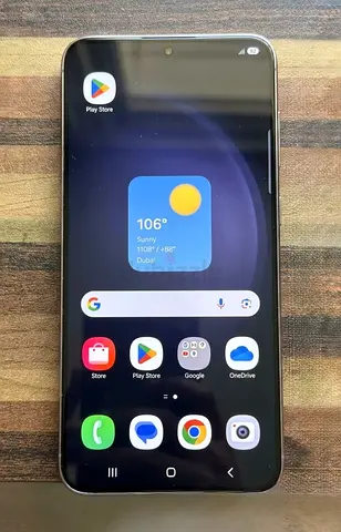 Used Samsung Galaxy s23 plus 256gb screen have dot same as a photo