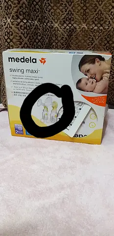 Medela Swing Maxi double electric breast pump never used INCOMPLETE  set