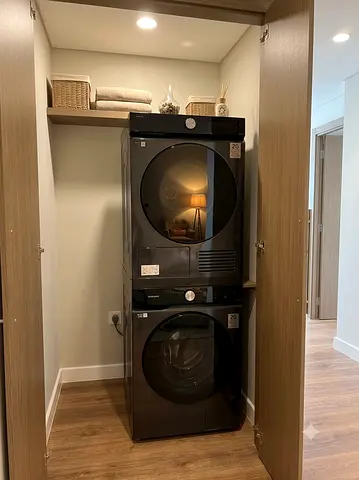 Samsung latest model bespoke 11.5 kg washer and 9 kg dryer separate set freestanding type ai