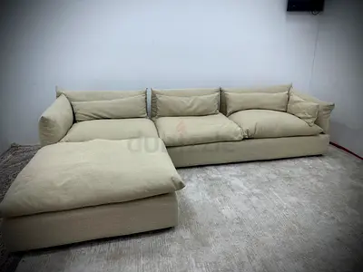 Looks great condition marina home lshape sofa