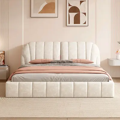 Fabric Storage Bed Frames Brand New