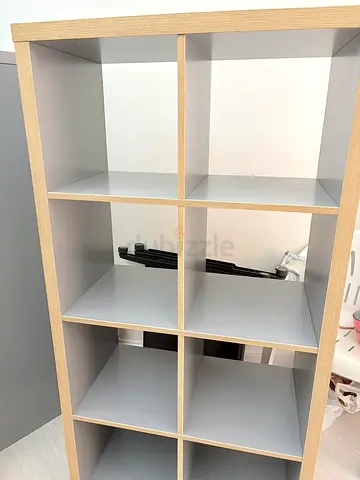 Book shelf in gray