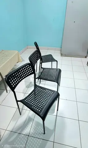 IKEA Dining Chair Black - 3 nos for sale