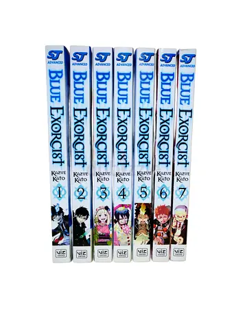 Blue Exorcist manga volumes 1-7 (English)