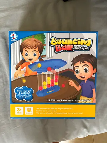 Bouncing Ball Tabletop Four Connect Ball Game